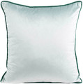 Cushion Mel 40 x 40 cm, dark turquoise/sea blue