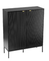 Chest of Drawers Lamello, high, black