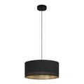 Pendant Lamp Esteperra 3 x E27, black