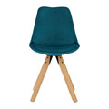 Chair Dima, green/wood