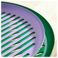 TESAMMANS Tray, set of 2, green/lilac