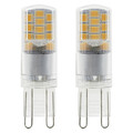 Diall LED Bulb G9 300lm 4000K, 2 pack