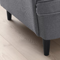 STRANDMON Children's armchair, Vissle grey