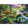 Trefl Children's Puzzle Predatory Dinosaurs 200pcs 7+