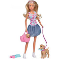 Steffi Love Doll Puppy Walk 3+