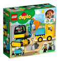 LEGO Duplo Truck & Tracked Excavator 24m+