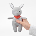 GULLIGAST Squeaky soft toy, grey-red