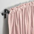 SANELA Curtains, 1 pair, pale pink, 140x300 cm