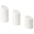 ÄDELLÖVSKOG LED block candle in/outdoor, set of 3