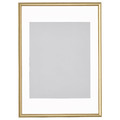 SILVERHÖJDEN Frame, gold-colour, 50x70 cm