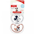 NUK Space Soother Pacifier Disney 6-18m 2pcs, pink