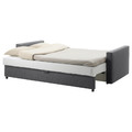 FRIHETEN Three-seat sofa-bed, Skiftebo dark grey