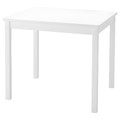 KRITTER Children's table, white, 59x50 cm