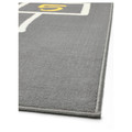 HEMMAHOS Rug, grey, 100x160 cm