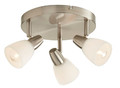 Spot Ceiling Lamp Colours Aphaea 3 x 40 W E14, nickel