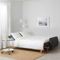 GRUNNARP 3-seat sofa-bed, Gunnared dark grey