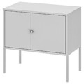 LIXHULT Cabinet, metal, grey, 60x35 cm