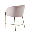 Armchair Nelson VIC, pink gold