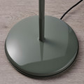 RÖDFLIK Floor/reading lamp, grey-green