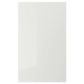 RINGHULT Door, high-gloss light grey, 60x100 cm