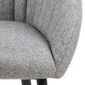 Upholstered Dining Chair Trudy, light grey