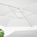 HÖGÖN Parasol, hanging, white, 270 cm