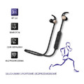 Qoltec BT 5.0 JL Sports Wireless Headphones| Magnetic, microphone, black