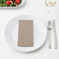 MOTTAGA Paper napkin, beige, 38x38 cm