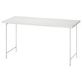 LAGKAPTEN / SPÄND Desk, white, 140x60 cm