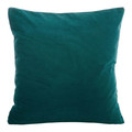 Cushion Milo 45 x 45 cm, dark turquoise
