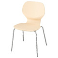 SIGTRYGG Chair, birch/Sefast chrome-plated