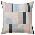 LYKTBÄRARE Cushion cover, light beige/multicolour, 50x50 cm