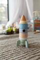 Joueco Wooden Stacking Rocket The Wildies Family 12m+