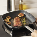 IKEA 365+ Grill pan, stainless steel/non-stick coating, 28x28 cm