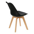 Dining Chair Norden Cross PP, black