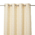 Curtain GoodHome Luena 140x260cm, mustard yellow