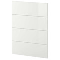 METOD 4 fronts for dishwasher, Ringhult white, 60 cm