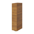 GoodHome Bathroom Wall Cabinet Imandra Slim 20 x 90 x 36 cm, walnut