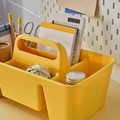 STACKSTOD Desk organiser, yellow, 32x18x16 cm