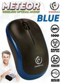 Rebeltec Optical Wireless Mouse Meteor, blue