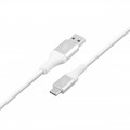 TB Cable USB 3.0-USB C 2m Quick Charge 3A, white