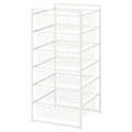 JONAXEL Frame with wire baskets, 50x51x104 cm