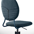 BJÖRKBERGET Swivel chair, Idekulla blue