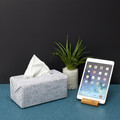 Felt Tissue Box, light grey