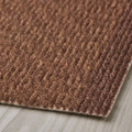 KLAMPENBORG Door mat, indoor, brown, 35x55 cm