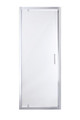 Pivot Shower Door Onega 90 cm, chrome/transparent