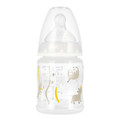 NUK First Choice Plus Baby Bottle with Temperature Control 150ml 0-6m, grey