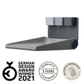 LEANDER WALLY™ Wall-mounted Changing Table, dusty grey