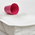 LENAST Waterproof mattress protector, white, 70x160 cm