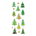 Christmas Stickers Christmas Trees/Stars 14pcs